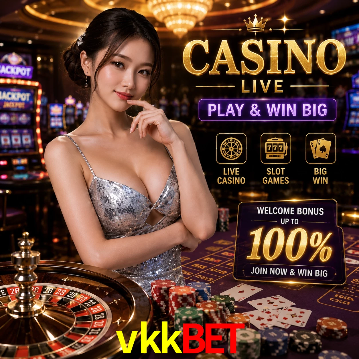 Aplicativo móvel vkkbet para iOS e Android